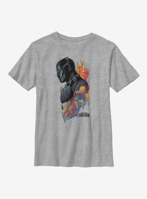 Marvel Black Panther Colorful Youth T-Shirt
