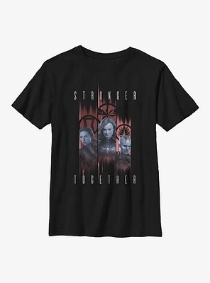 Marvel Avengers Stronger Trio Youth T-Shirt