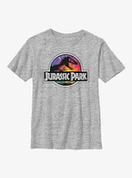 Jurassic Park Logo Tie Dye Youth T-Shirt