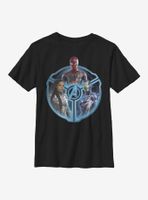 Marvel Avengers Trio Sigil Youth T-Shirt