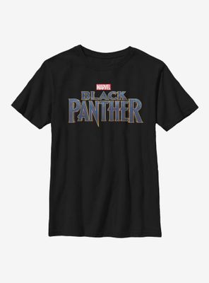 Marvel Black Panther Classic Logo Youth T-Shirt