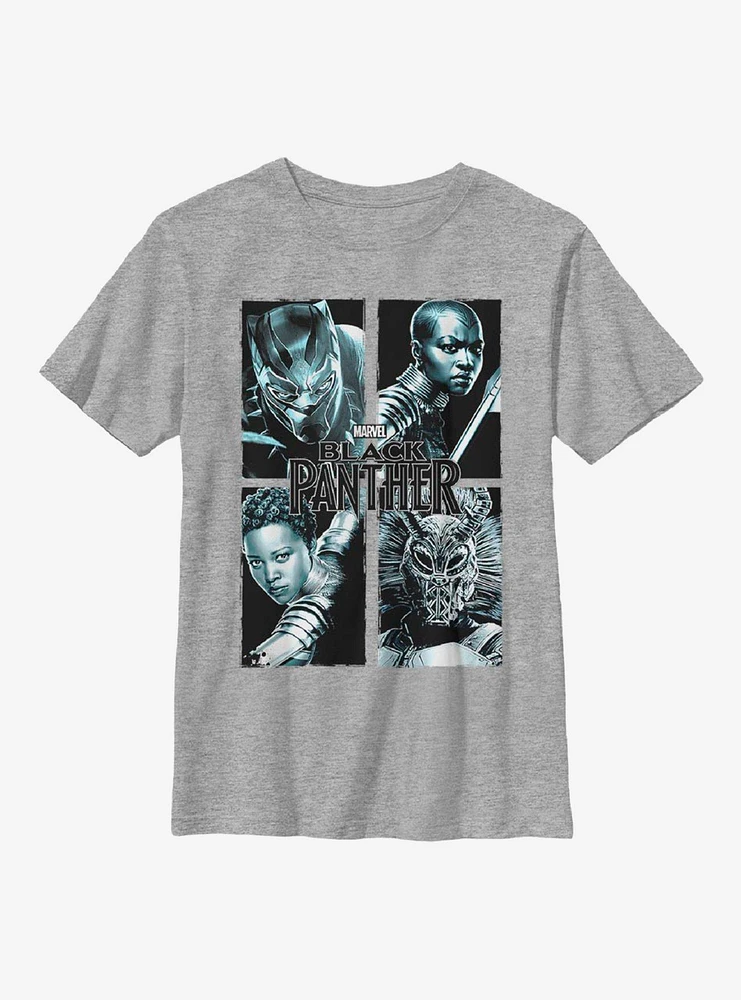 Marvel Black Panther Warriors Youth T-Shirt
