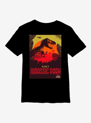 Jurassic Park Welcome Guest Youth T-Shirt