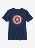 Marvel Captain America Spray Logo Youth T-Shirt