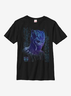 Marvel Black Panther Suit Specs Youth T-Shirt