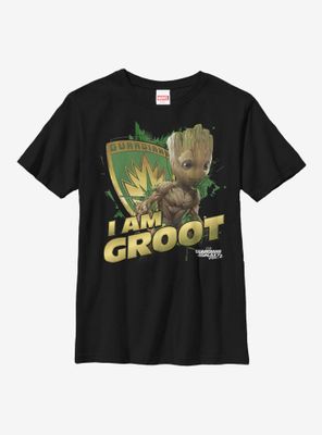Marvel Guardians Of The Galaxy Groot Slam Youth T-Shirt