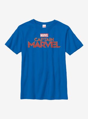 Marvel Captain Logo Youth T-Shirt