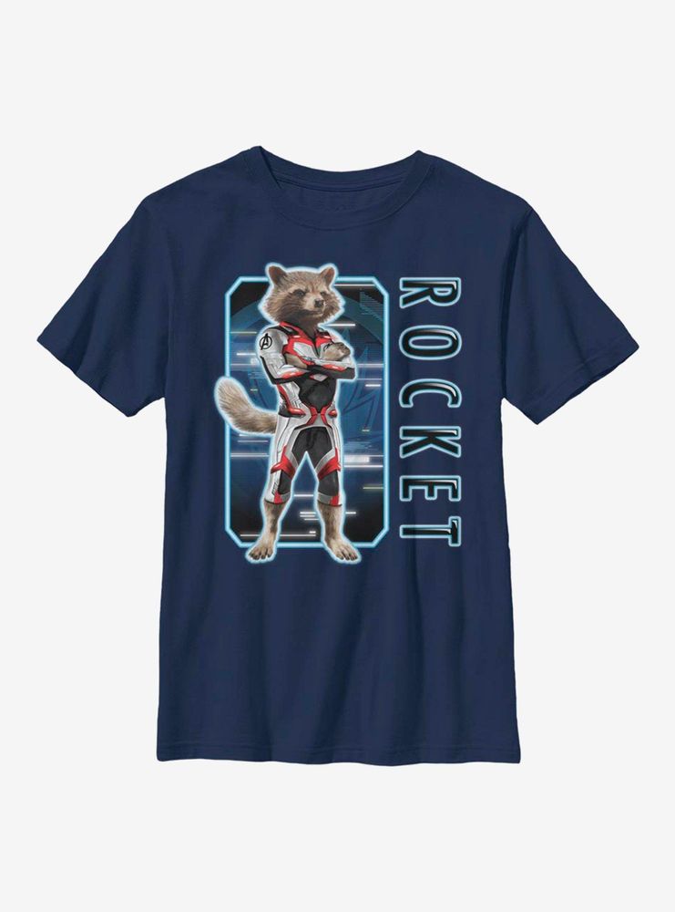 Marvel Guardians Of The Galaxy Rocket Armor Youth T-Shirt