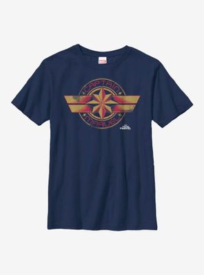 Marvel Captain Badge Youth T-Shirt