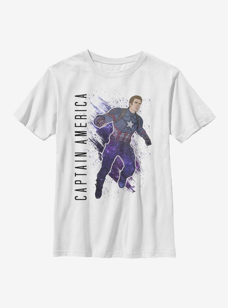 Marvel Captain America Painted Youth T-Shirt