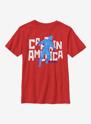 Marvel Captain America Pop Youth T-Shirt