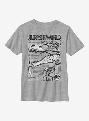 Jurassic World Bones Brigade Youth T-Shirt