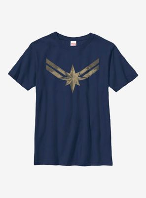 Marvel Captain Retro Costume Symbol Youth T-Shirt