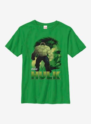 Marvel Hulk Smash Silhouette Youth T-Shirt