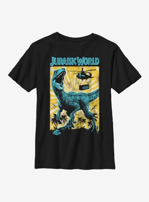 Jurassic World Capture And Contain Youth T-Shirt