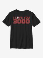 Marvel Iron Man Love 3000 Youth T-Shirt