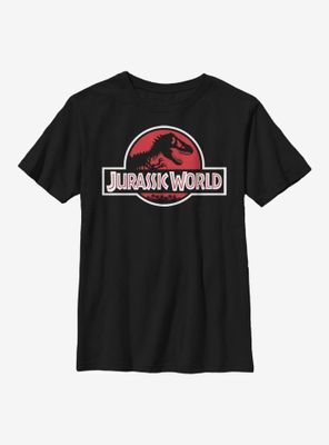 Jurassic World Multicolor Logo Youth T-Shirt