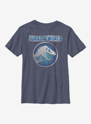 Jurassic World Shiny Logo Youth T-Shirt