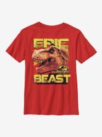 Jurassic World Epic Rex Youth T-Shirt