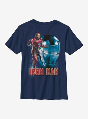 Marvel Iron Man Profile Youth T-Shirt