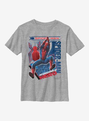 Marvel Spider-Man Action Swing Youth T-Shirt