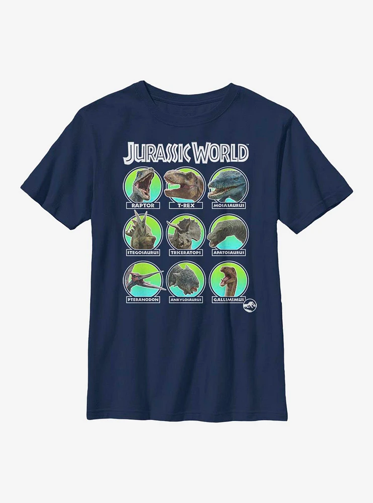 Jurassic World Hall Of Fame Youth T-Shirt