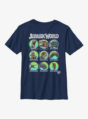 Jurassic World Hall Of Fame Youth T-Shirt