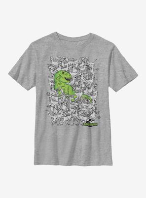 Jurassic World Hidden Rex Youth T-Shirt