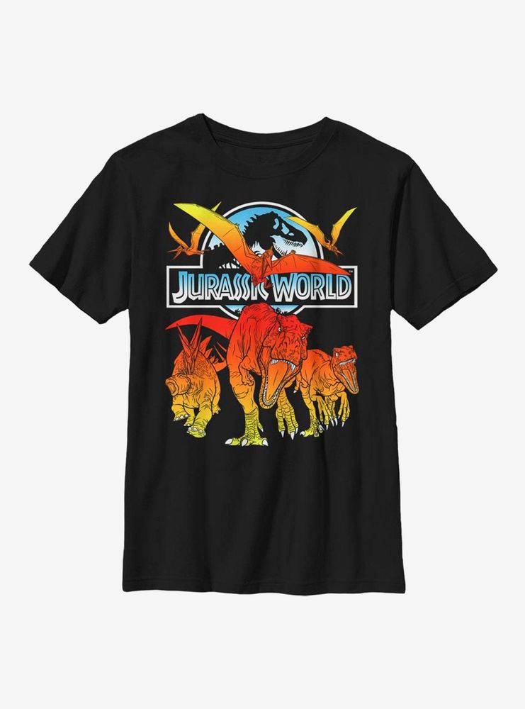 Jurassic World Hot Shots Youth T-Shirt