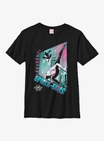 Marvel Spider-Man: Into The Spiderverse Gwen Panel Youth T-Shirt