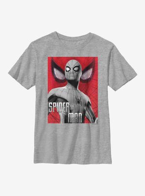 Marvel Spider-Man Grey Spider Youth T-Shirt