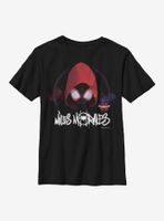 Marvel Spider-Man: Into The Spiderverse Hooded Miles Youth T-Shirt