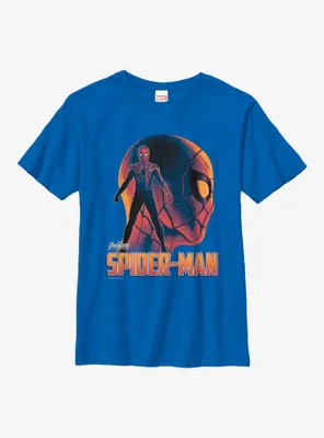 Marvel Spider-Man Iron Spider Silhouette Youth T-Shirt