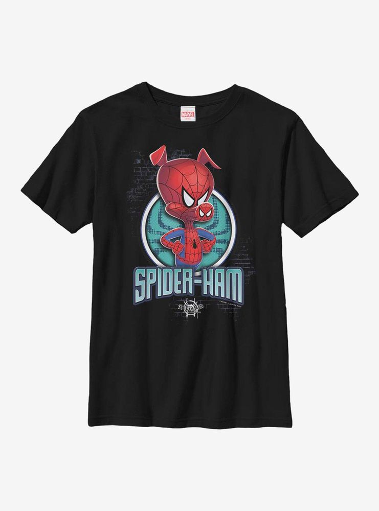 Marvel Spider-Man: Into The Spiderverse Spider Ham Youth T-Shirt