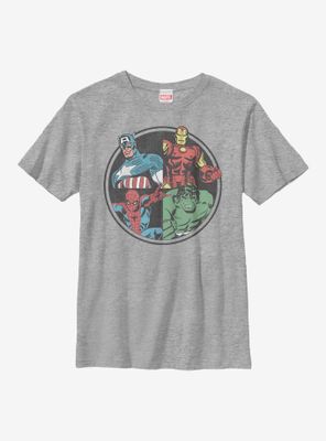Marvel Avengers Heads Youth T-Shirt