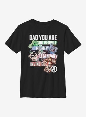 Marvel Avengers Avenger Dad Youth T-Shirt