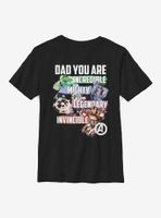 Marvel Avengers Avenger Dad Youth T-Shirt