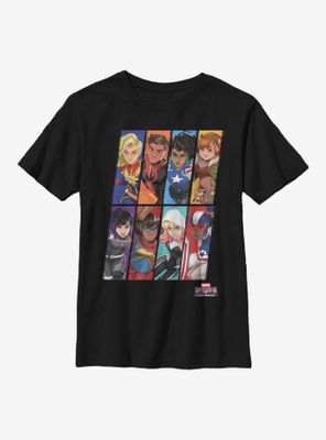 Marvel Box Shot Youth T-Shirt