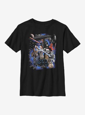 Star Wars Episode VIII The Last Jedi Iconary Youth T-Shirt
