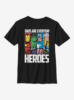 Marvel Avengers Everyday Hero Dad Youth T-Shirt
