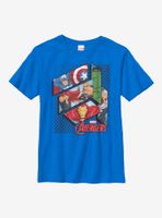 Marvel Avengers Geo Panels Youth T-Shirt