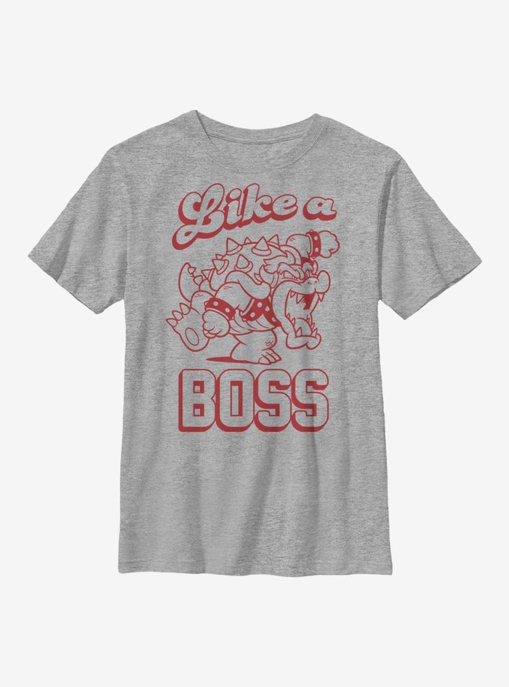 Nintendo Super Mario Boss Man Youth T-Shirt