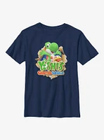 Nintendo Super Mario Character Logo Youth T-Shirt