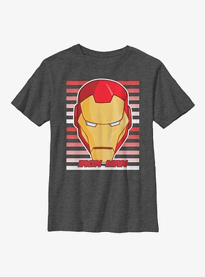 Marvel Iron Man Big Face Youth T-Shirt