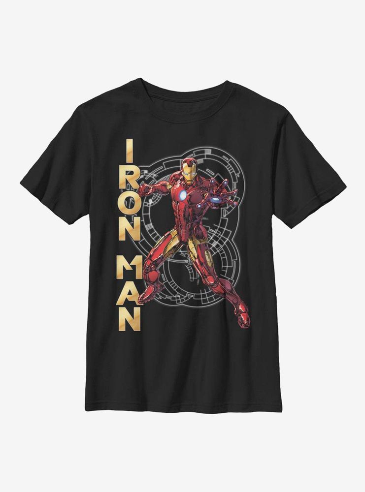 Marvel Iron Man Tech Youth T-Shirt