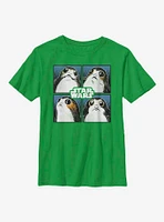 Star Wars Episode VIII The Last Jedi Porg Four Youth T-Shirt