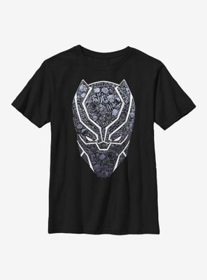 Marvel Black Panther Icon Fill Youth T-Shirt