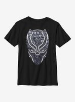 Marvel Black Panther Icon Fill Youth T-Shirt