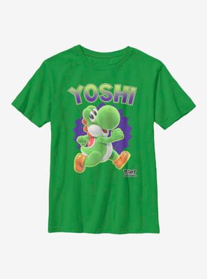 Nintendo Super Mario Fuzzy Yoshi Youth T-Shirt