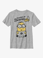 Despicable Me Minions Banana Powered Minion Youth T-Shirt